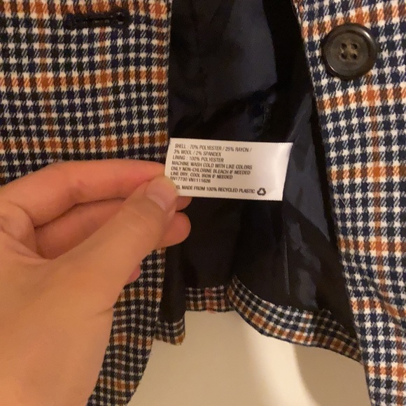Checked Merona Blazer - Picture 3 of 4